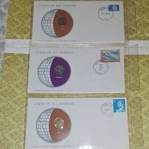Coin & Stamp of All Nations Collection From The Franklin Mint
